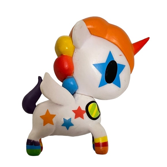 Tokidoki Unicorno Series 3 Bowie Clown Rainbow Open Blind Box Vinyl Figure - Picture 2 of 7